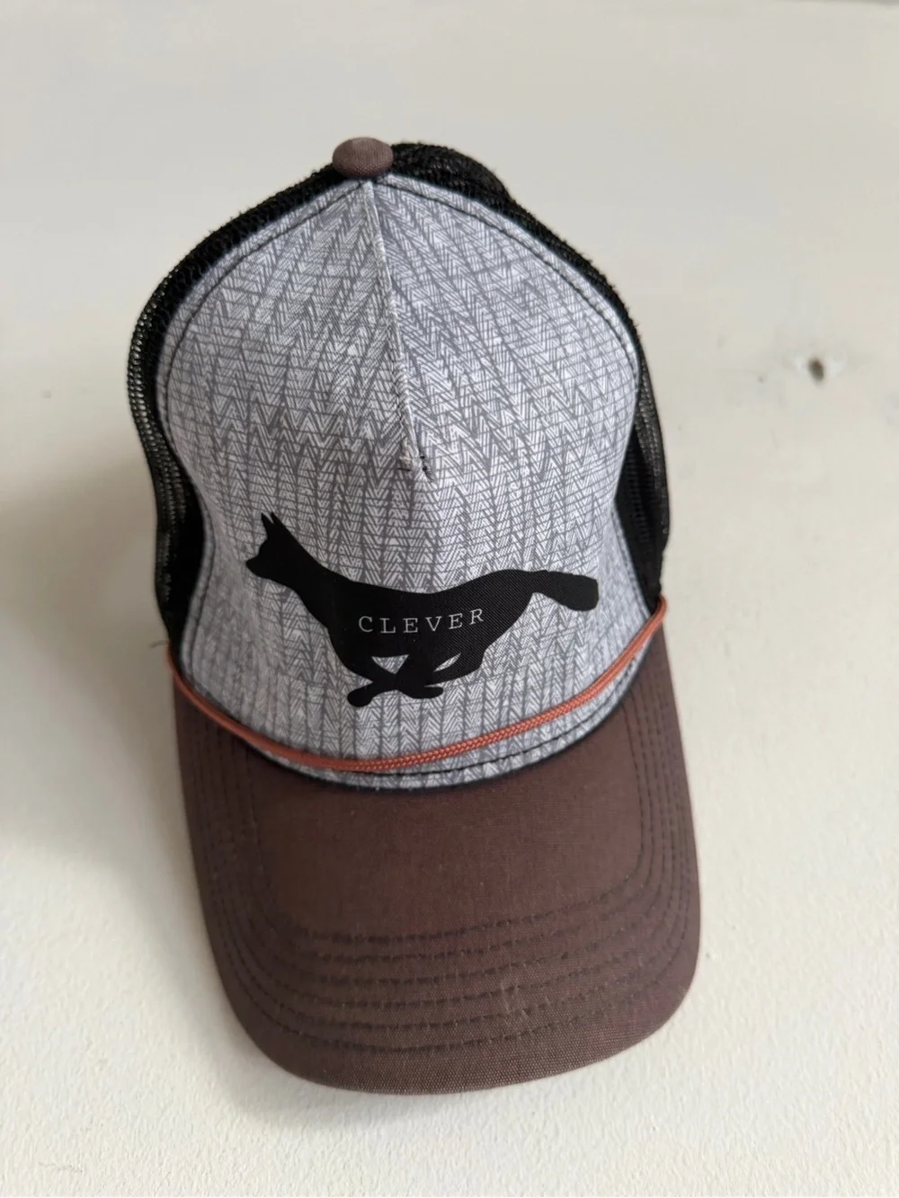 Prana Trucker Hat - Gray, Black & Brown